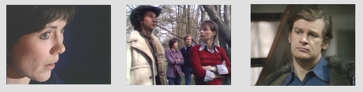 The main characters of the first series of Survivors - Jenny, Abby and Greg