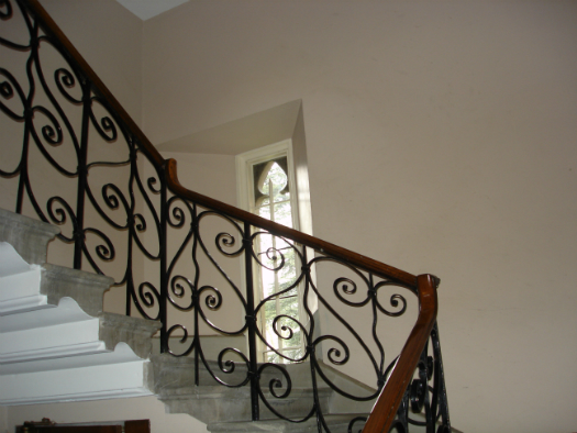 Hampton Court - the cantilever stone stairwell