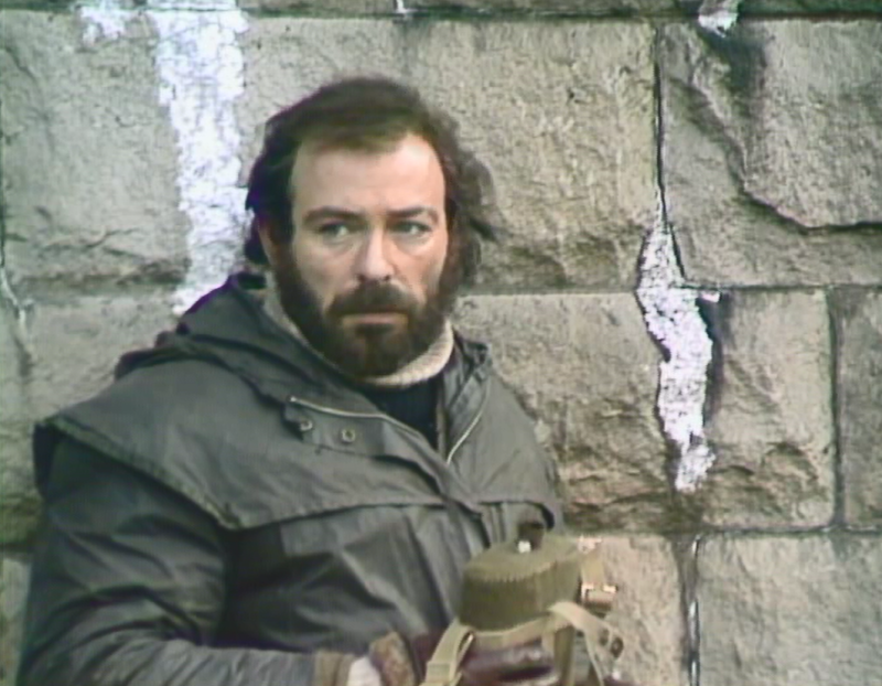 Charles is alarmed by the sounds of an approaching dog pack