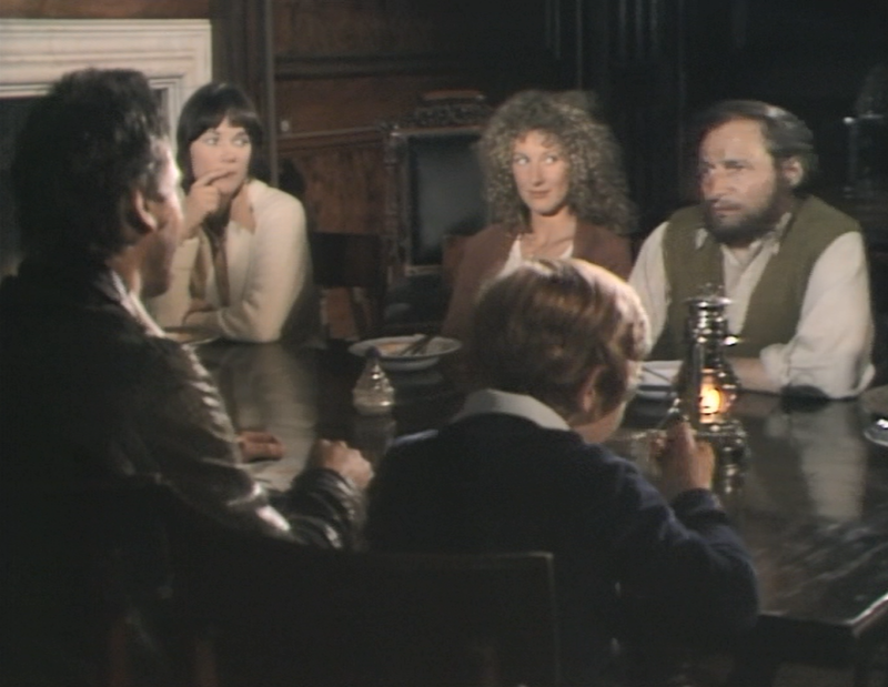 With their bellies full, the disparate group discuss what the future might entail