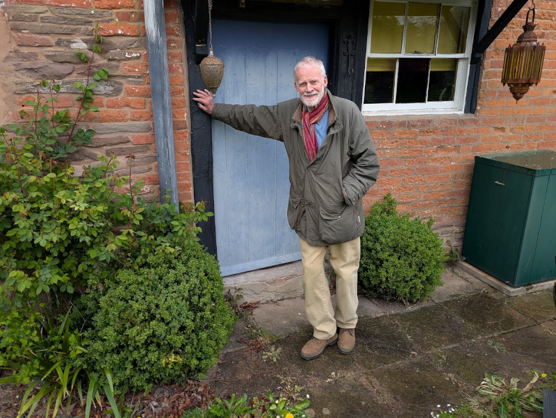 Richard Heffer revisits Garland's sister's cottage from A Beginning, 13 April 2025